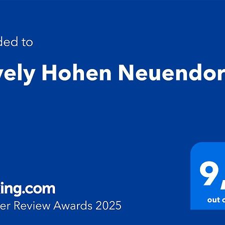 Lovely Hohen Neuendorf Eksteriør billede
